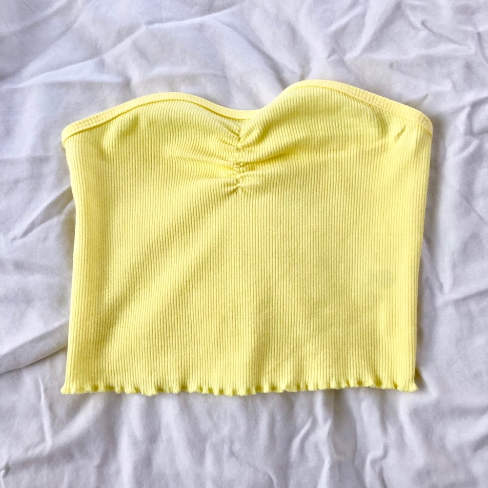 Yellow Tube Top